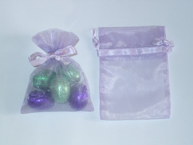 Lavender Organza Bag
