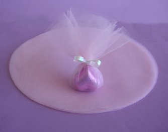 Pink Tulle Circles